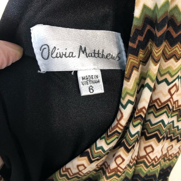 Vtg 90's Y2K Maxi Dress Surplice Empire Waist Sz 6 Boho Fairy Casual Retro - Picture 10 of 11